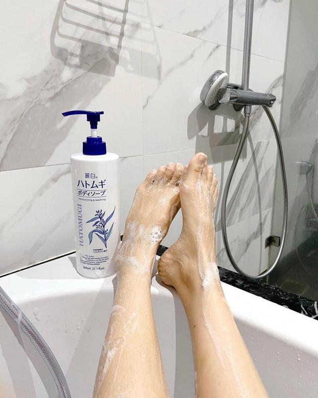 Sữa tắm Hatomugi Moisturizing Washing dưỡng ẩm trắng da Nhật Bản chai 800ml 8