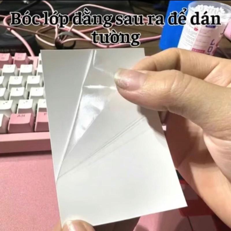 Tranh dán kích thước 6x9. Tặng kèm, đằng sau có lớp dán siêu chắc 2