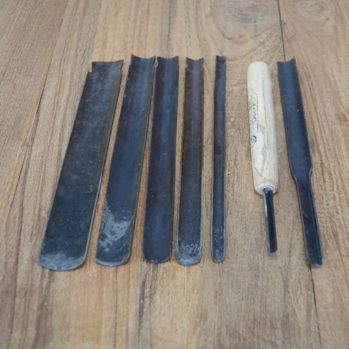 ALAT PAHAT UKIR KAYU PAKET KOL DAN CORET MURAH 2