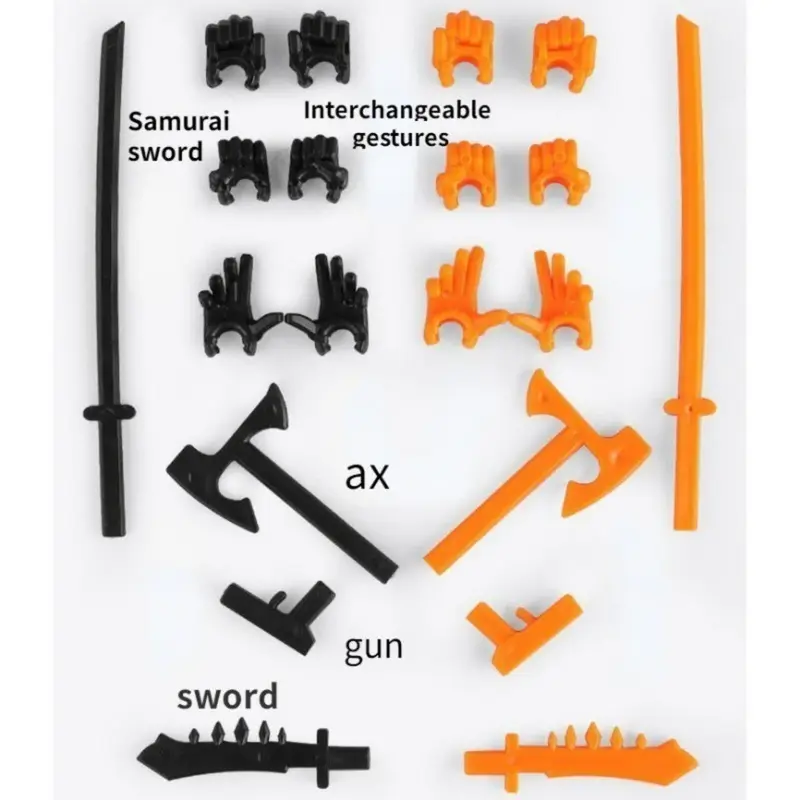Dummy 13 Action Figure,Mainan Pergeseran Bentuk Bergerak Multi-Sendi,Manekin Cetak 3D,Dengan 4 Senjata Dan 3 Bentuk Tangan 3
