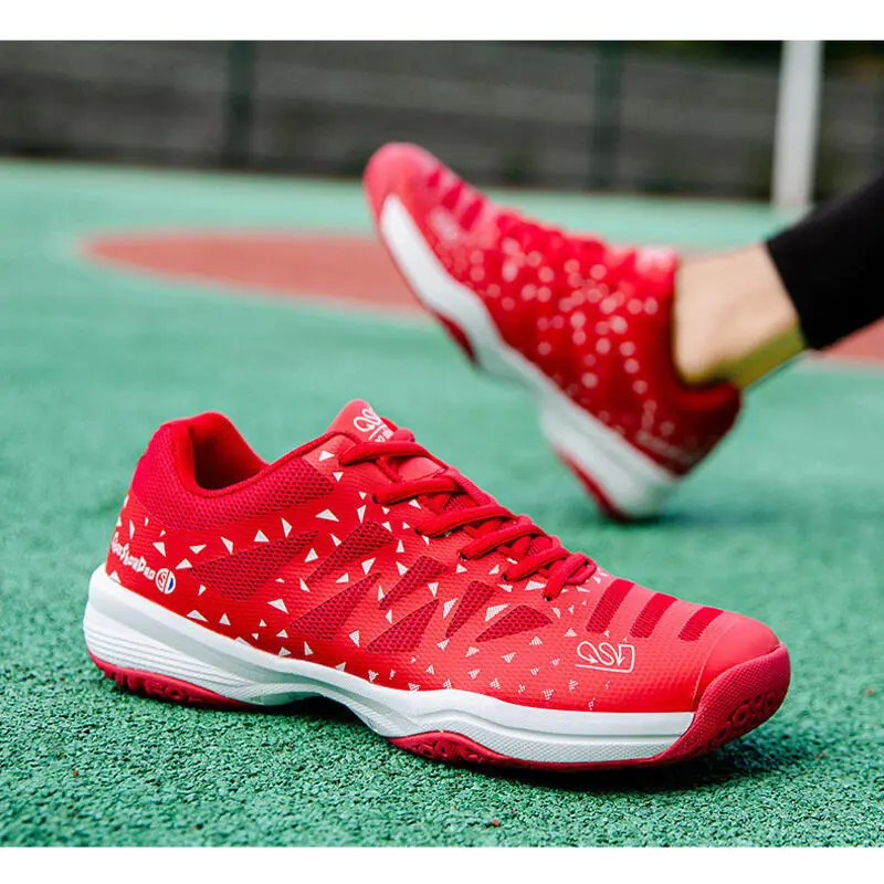 New Style Badminton Men Women Lightweight Breathable Volleyball Tennis Anti-slip Sports Training Shoes