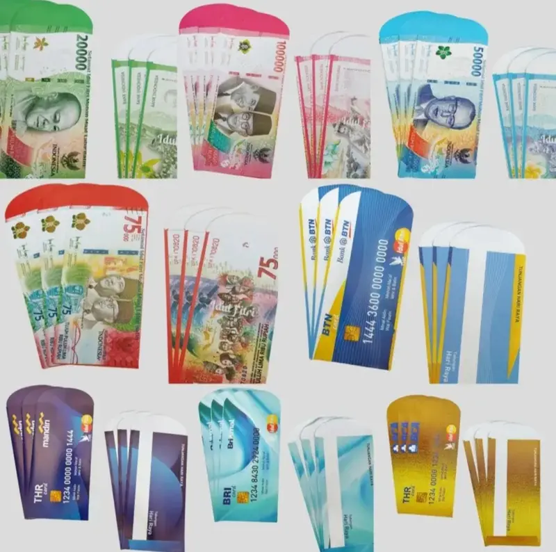 GRATIS ONGKIR √ | Amplop lebaran unik 2025 terbaru√ | ampao lebaran model ATM bank berbagai varian 1