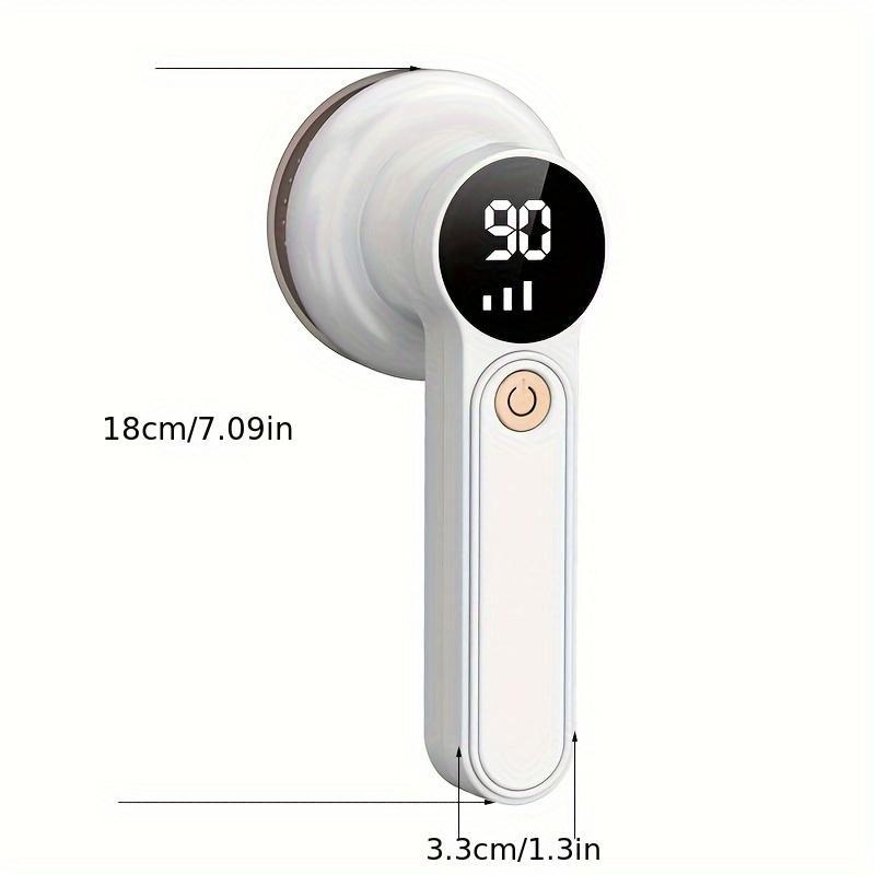 Product Introduction of Portable Rechargeable Lint Remover, Electric Wool Ball Trimmer with Digital Display, Household Appliances for Sweater Pilling and Furniture 1
