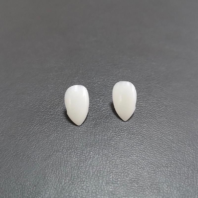 Răng khểnh 1chiếc kèm keo và 5viên đá đính răng gắn tại nhà k cần tới nha khoa