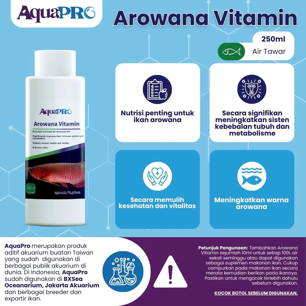 AquaPro Arowana Vitamin 250ml
