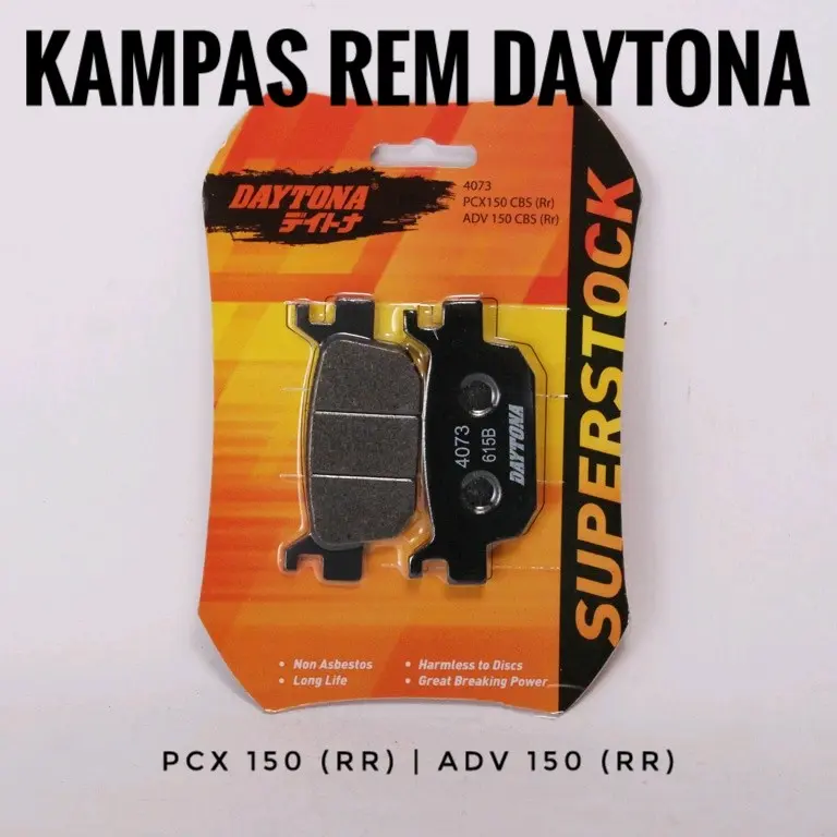 KAMPAS REM BELAKANG PCX 150/160 ADV150 DAYTONA RACING 0