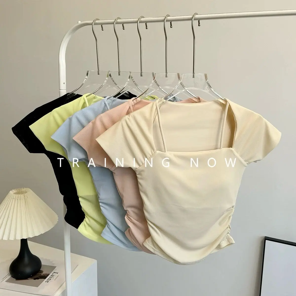 Áo tập có tay mix lưới, hàng QCCC có chun cố định