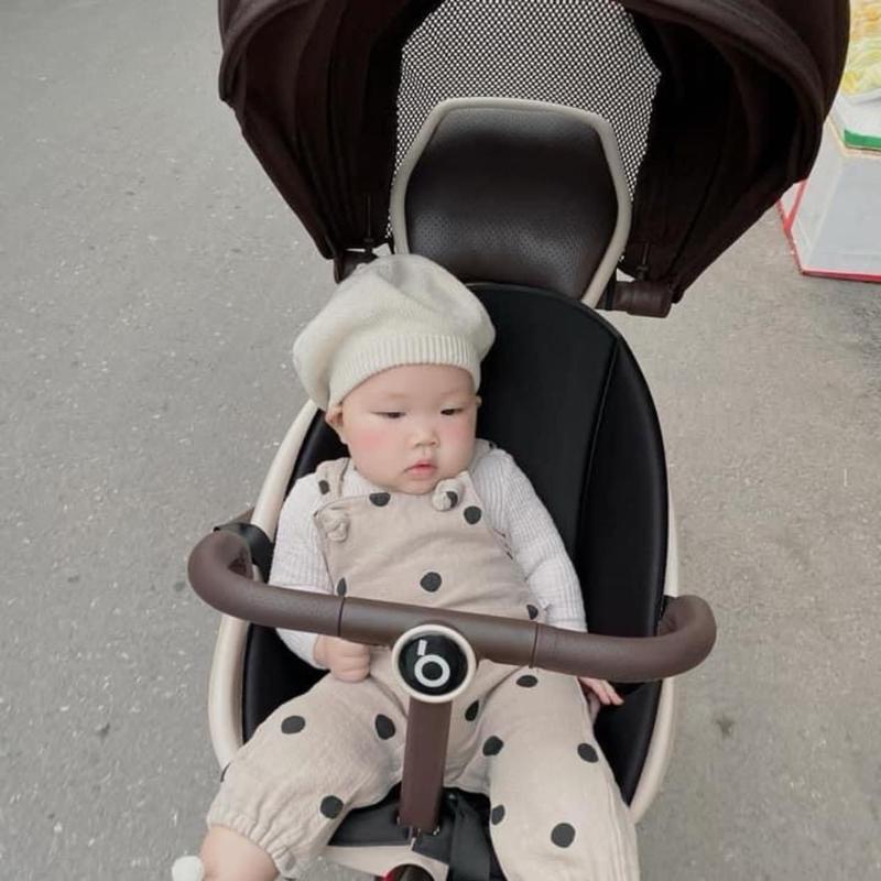 XE ĐẨY GẤP GỌN V18 BAOBAOHAO Kem Cho Bé