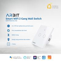 Gambar ARBIT WiFi 1 2 3 Gang Tombol Switch Saklar Pintar Touch Smart Home tuya dari ARBIT Smart Home Kota Administrasi Jakarta Barat 1 Tokopedia