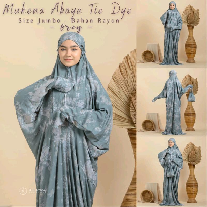 Mukena Terusan Khas Bali |Bahan Rayon Tiedye 2