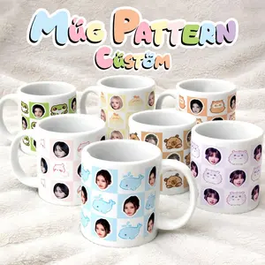 [1 HARI JADI] Mug custom wajah lucu gift kado pacar kekasih souvenir