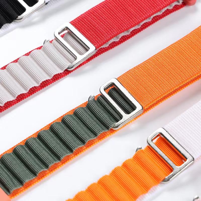 Tali Jam Tangan Nylon Strap for Huawei Watch Fit 4 / Huawei Watch Fit 4 Pro / Huawei Watch Fit 3 Sport Alpine Loop Replacement Band Belt Bracelet Wristbands Accessories for Smartwatch Huawei Fit 4/4 Pro/3