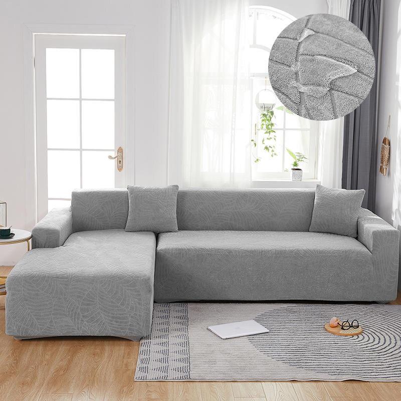 Bọc ghế sofa phổ thông, mèo cào, vải co giãn mồ hôi hoa, không trượt, đẹp 1