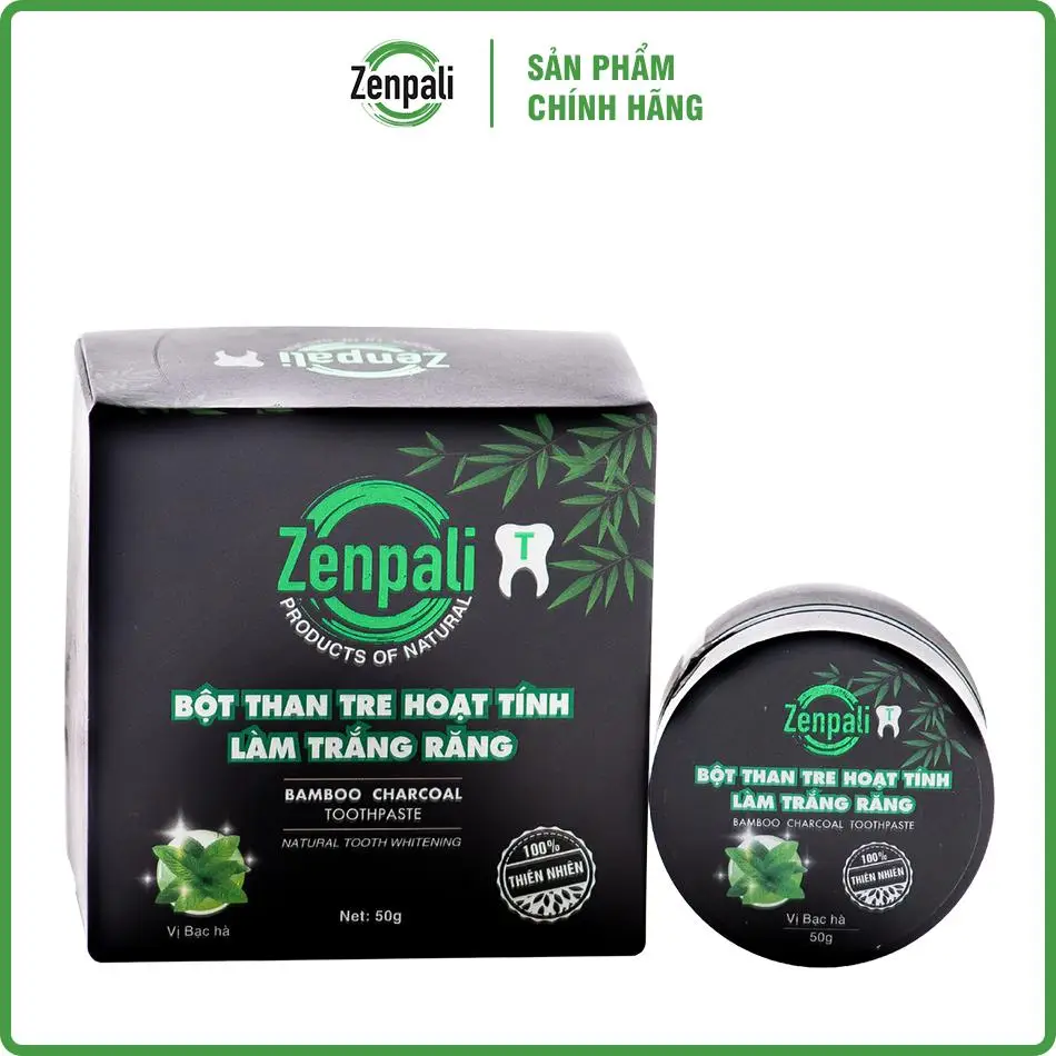M27 - Than Hoạt Tính Zenpali Hỗ Trợ Cải Thiện Trắng Răng