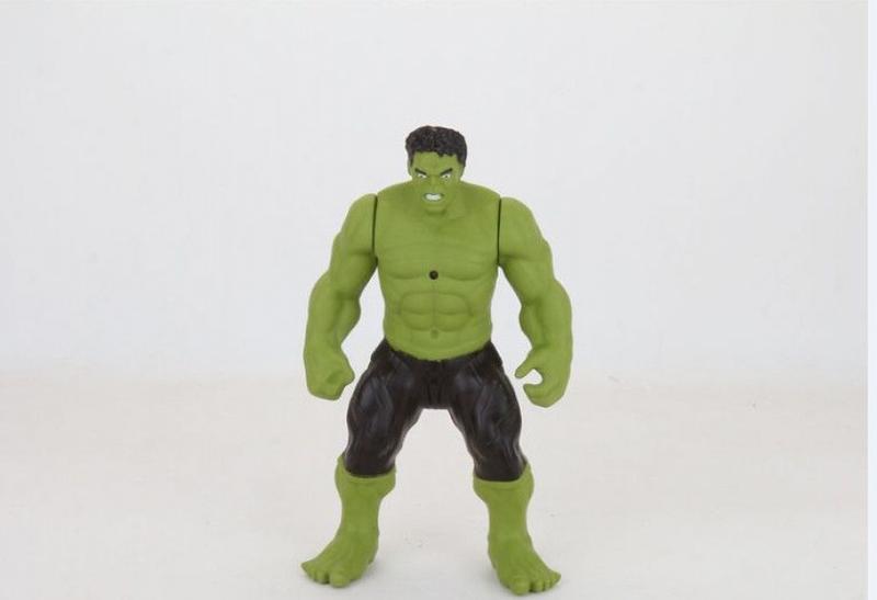 Product Introduction of Mô hình hộp quà tặng Người Sắt Hulk Người Nhện Kẻ giết người báo thù hoạt hình làm bằng tay có thể di chuyển phát sáng Đồ chơi trẻ em 11