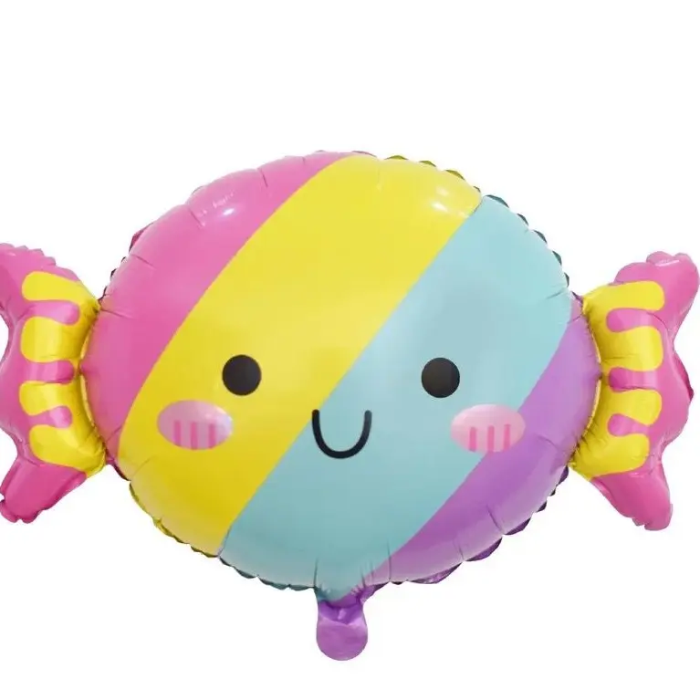 Balon Foil ICE CREAM / PERMEN PASTEL / CANDY / ES KRIM / POPCORN 3