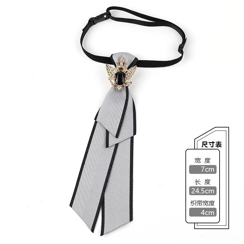 Product Introduction of JK Bow Tie Female Casual Long Hand-Free Tie Unisex Suit Shirt Groom Groomsman Wedding Accessories 11