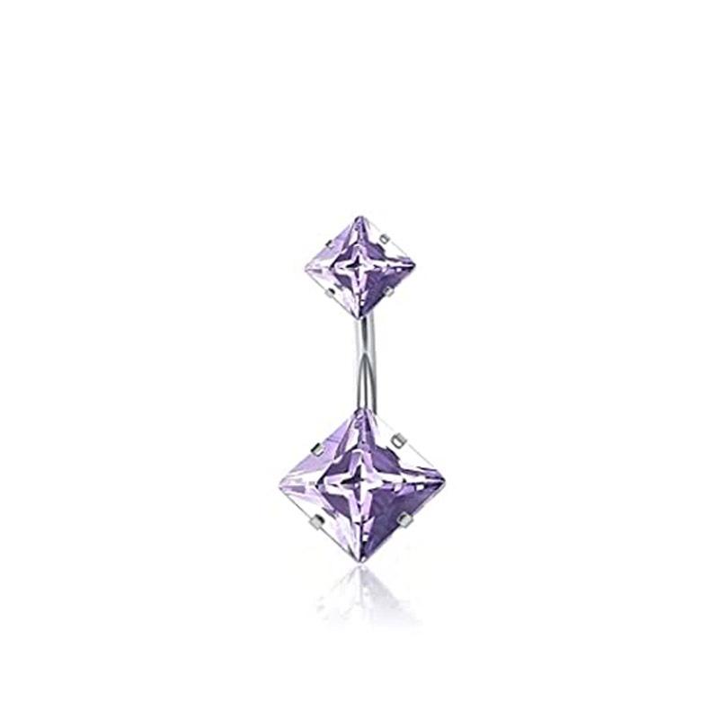 Product Introduction of Khuyên Rốn Bằng Thép Không Gỉ Cho Nam Và Nữ, Khuyên Cơ Thể, Trang Sức Zircon Voi Bàn Tay 23