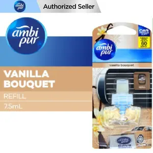 Ambipur Pengharum Mobil Vanilla Bouquet Refill 7.5 ml