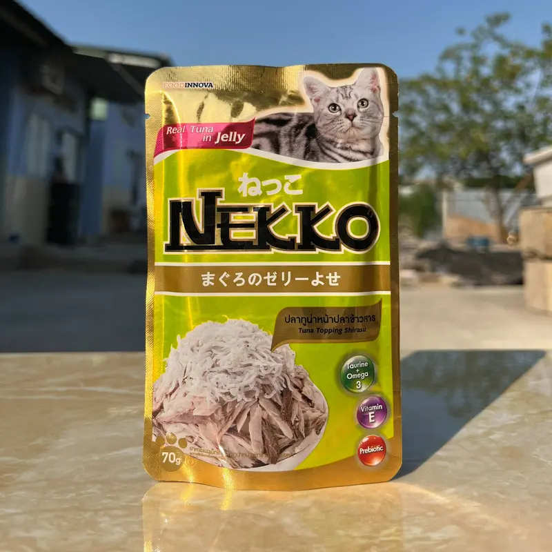[COMBO PATE NEKKO] - Combo 12-24 gói Pate Nekko dành cho mèo trưởng thành & mèo con- Mix Vị, gói 70g 3