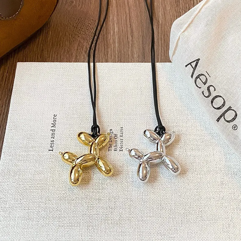 Women Dog During Necklace Couple Clavicile Chain