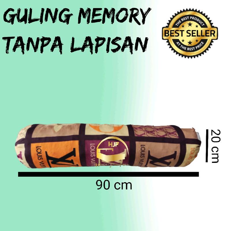 guling tidur dewasa memory foam tanpa lapisan kain tc 1