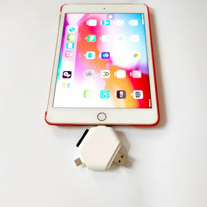 Đầu đọc thẻ nhớ SD/TF đa năng có cổng Type-C, USB – dành cho điện thoại di động, laptop, PC - LAMJAD STORE 6