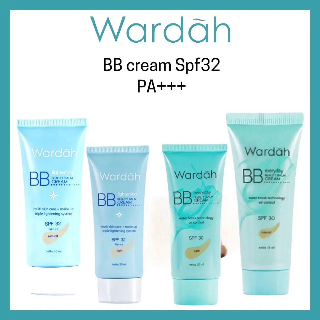 wardah Lighthening BB cream SPF 32 PA+++