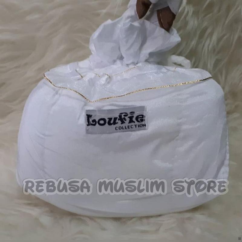 Product Introduction of KHUSUS PUTIH Mukena Parasut Jumbo Mukena Parasut Loufie Mukena Loufie putih Grosir Mukena Murah 9