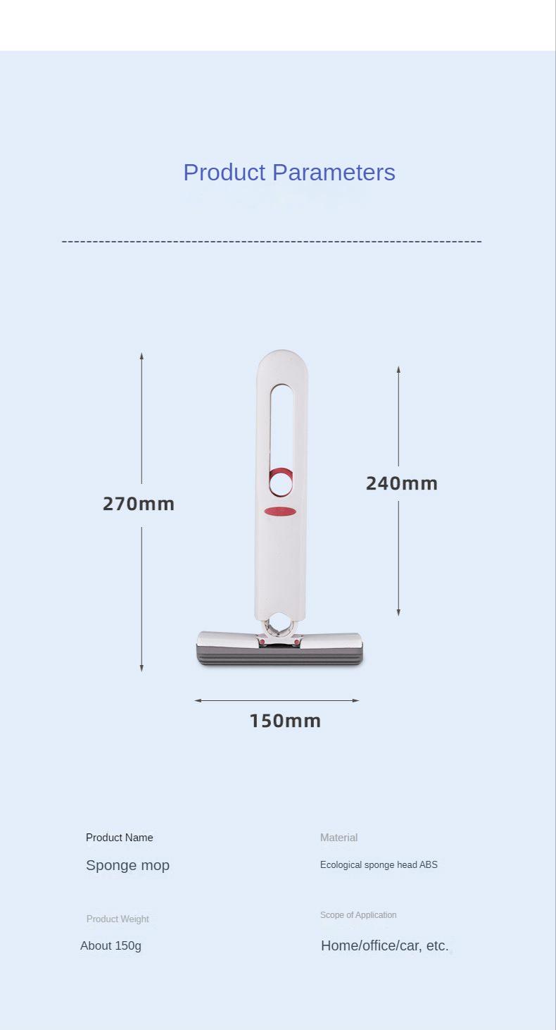 Product Introduction of Cây Lau Bụi Mini Để Bàn, Thay Thế Bằng Vải, Hấp Thụ Nước Mạnh, Cầm Tay, Thích Hợp Để Lau Không Cần Rửa Tay 16