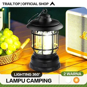 [READY] TrailTop Lampu Camping Lampu Lentera Lampu LED Baterai Lampu Tenda Camping LED Emergency