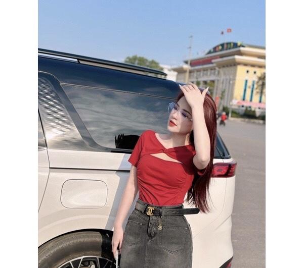 áo chất tăm cộc tay,mặc mát mẻ 4