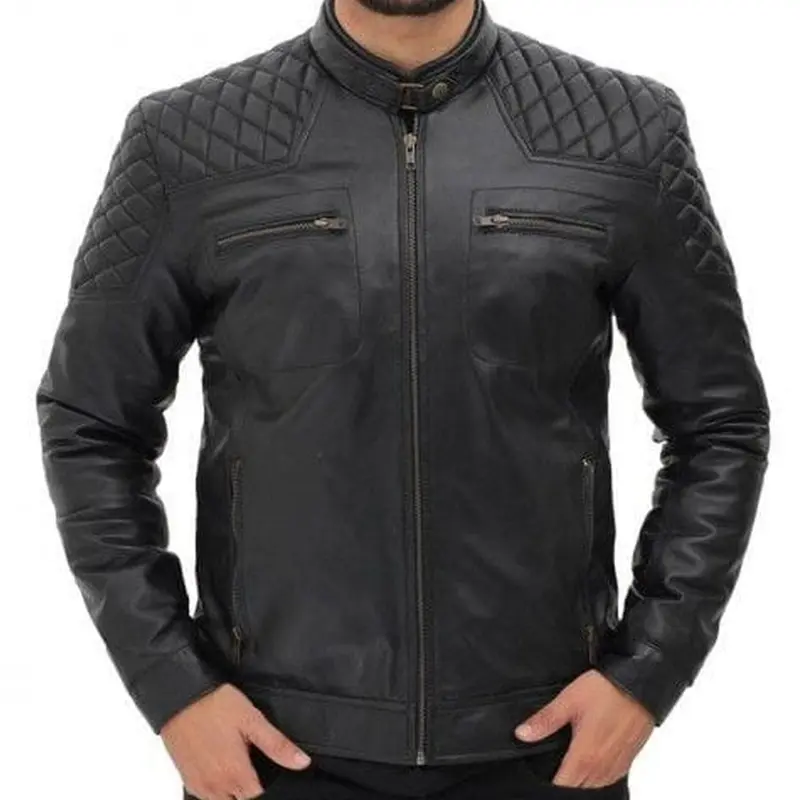 jaket kulit motor pria/aket kulit domba garut /jaket kulit asli 100% original kualitas nomor satu super 0