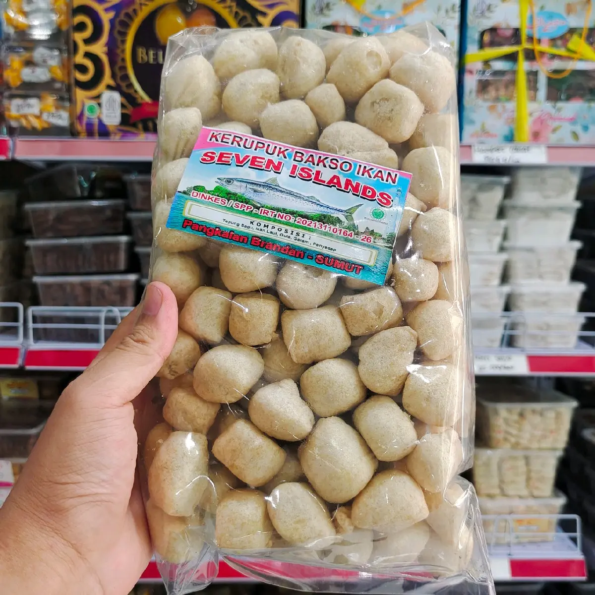 200 Gram - Kerupuk ikan tenggiri seven island