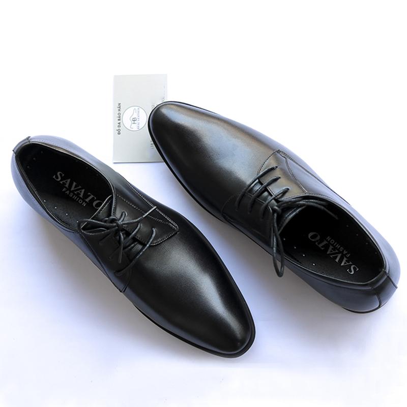 Giày Tây Nam Buộc Dây- Đế Khâu Da Mềm Mã CS88 Shoes 1