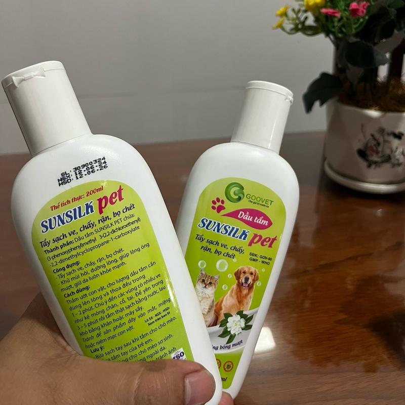 Dầu Tăm Chó SunsilkPet - Sạch Ve, Chấy, Rận, Bọ Chét (200ml) 5
