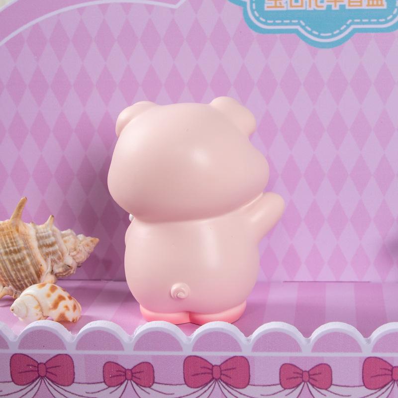 Product Introduction of Hiasan Babi Manyue Mini, Reka Bentuk Kreatif, Anak Patung Haiwan Comel, Hiasan Desktop, Sesuai untuk Bengkel Pembakar Kek, Hadiah Kecil 13