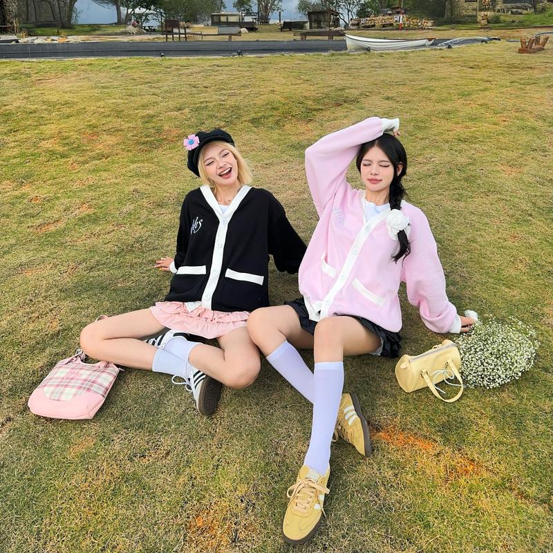 AB HOUSE - Áo Cardigan Bestie form rộng thời trang nam nữ 4
