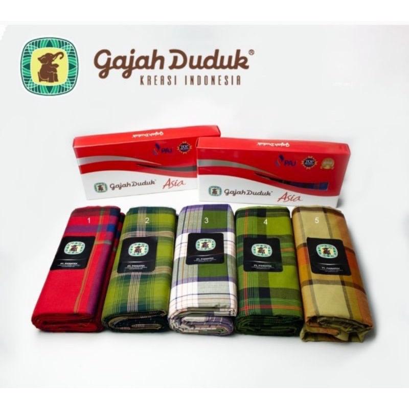 100% original sarung gajah duduk asia / Musantaraa ( dos merah kotak) 3