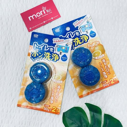 Set 2 viên thả Toilet hương cam 0