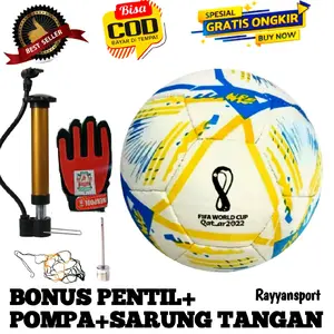 Bola anak size 5 free pentil pompa&sarungT/Bola sepak size 5 enteng Ball Kaki Outdoor