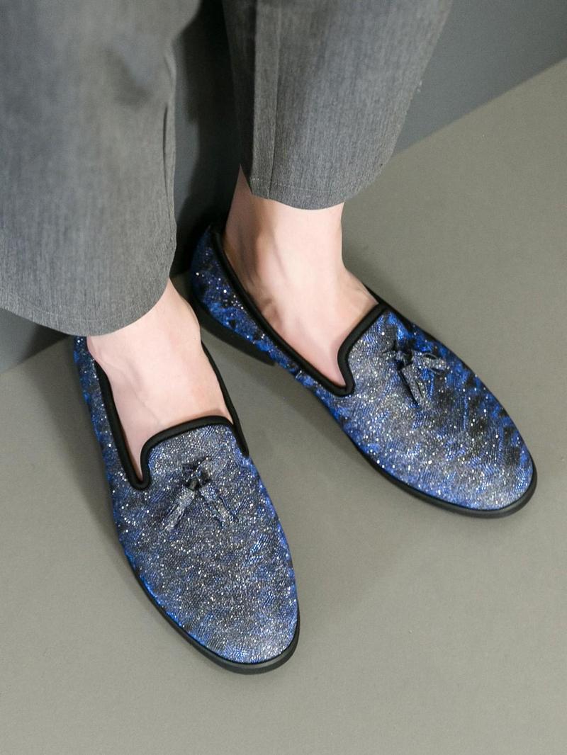 Product Introduction of Men's Slip-on Loafers, Lightweight Comfortable Loafers for Party, Daily Clothing Decor for Men, Footwear 6