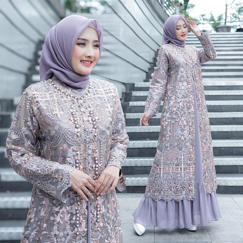 NEW ARRIVAL KANISYA DRESS ORIGINAL / GAMIS PESTA KONDANGAN / BAJU GAMIS WANITA PREMIUM / DRESS KONDANGAN PREMIUM / GAMIS PAYET / DRESS TERBARU / GAMIS OUTHER LEPAS PASANG / DRESS WANITA 3