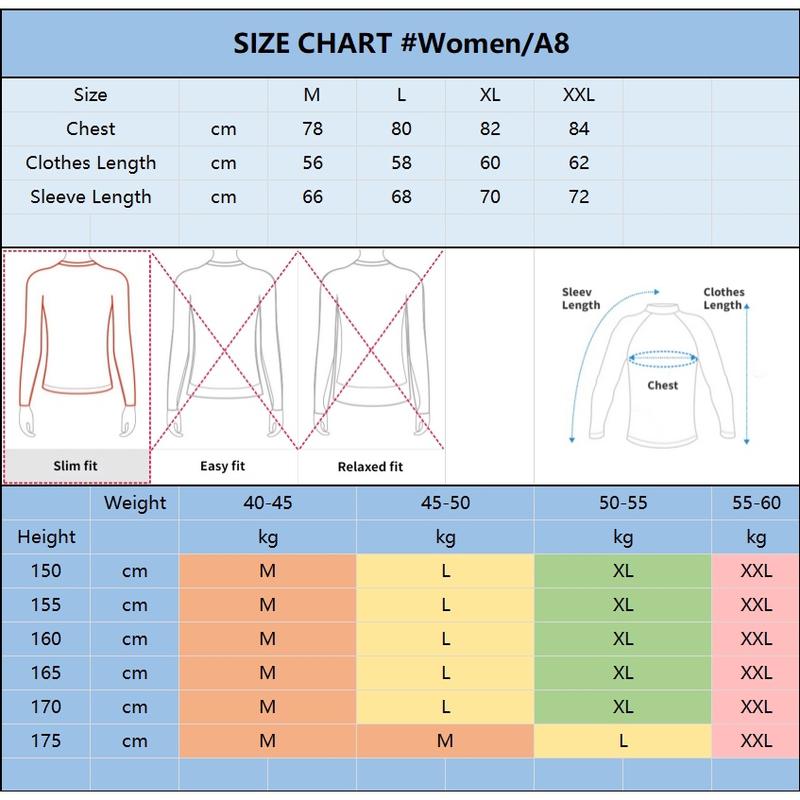 Product Introduction of Women's Surf Shirt Long Sleeve Swimsuit Snug fit Crew Neck Swimsuit UPF 50+ Sun Protection(Not Shorts) A80002 0