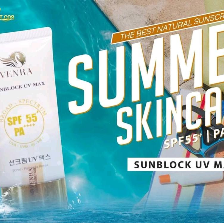 Kem Chống Nắng Venra Tất cả các loại da SPF 50 Kem dưỡng da Tất cả các loại da 3