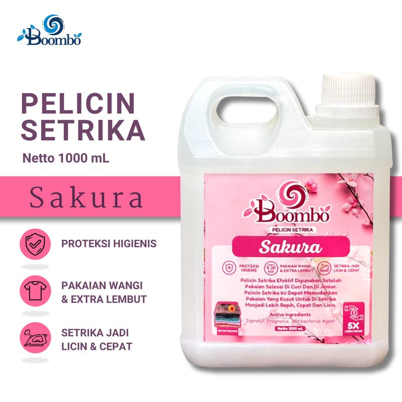 Pelicin setrika Parfum Laundry Pewangi Pakaian 1 Liter Anti bakteri 3