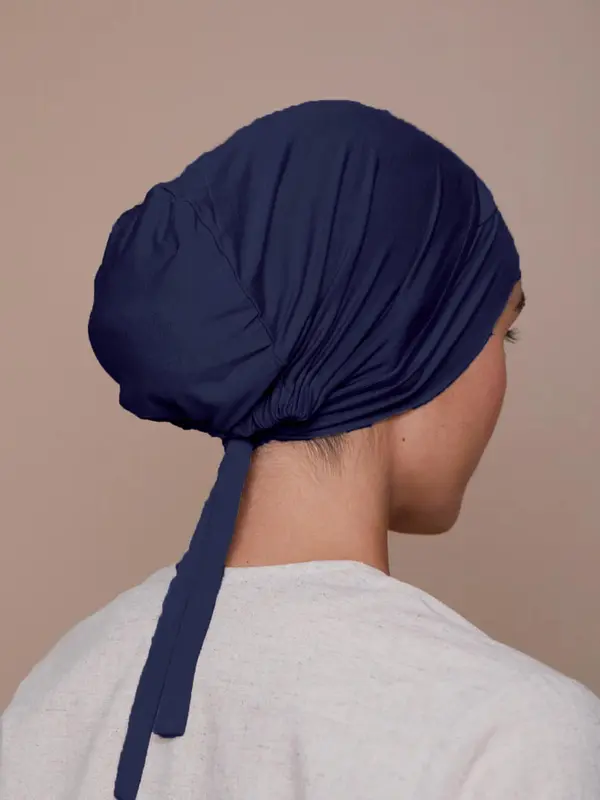 Women's Solid Color Underscarve, Breathable Comfortable Hijab for Daily Wear, Modesty Fashionable Hijab for Women, Muslim Hijab 2