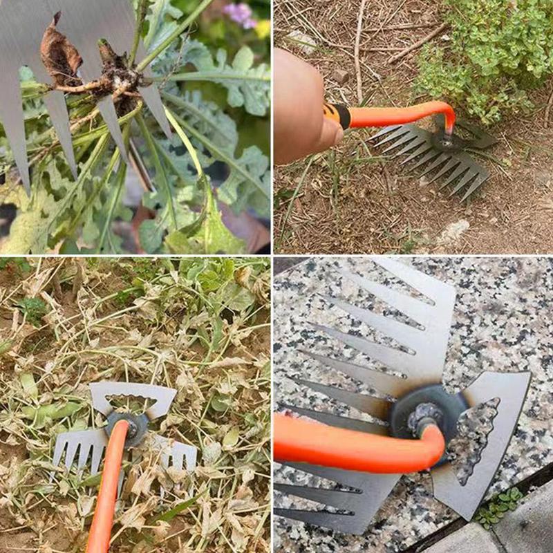 Product Introduction of Hoe Rustproof Weeding Artifacts Uprooting Tools Gardening Manganese Hoeing Steel Agricultural E9D9 32