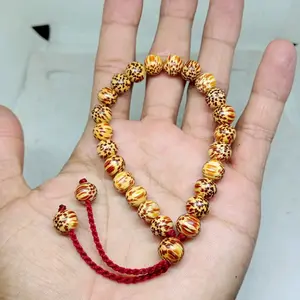 gelang kayu liwung merah 8 mm serutan