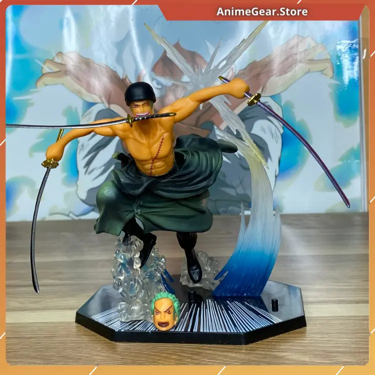 [Rẻ Vô Địch FreeShip] Mô Hình Bộ 3 Luffy Zoro Sanji có base AnimeGear.Store Mô hình OnePiece giá rẻ Đồ Chơi Toy 3